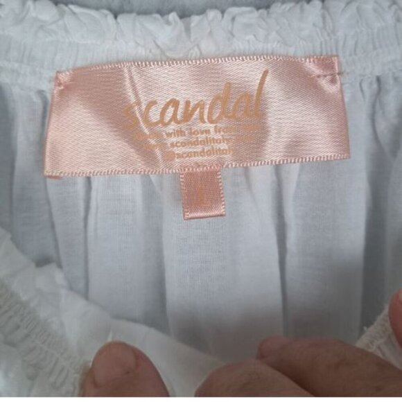 Scandal Buttercup Eyelet Lace Blouse - Picture 6 of 7